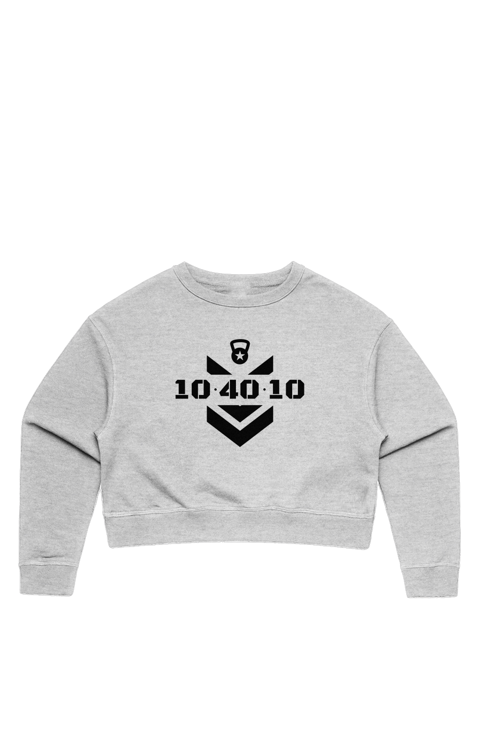 10.40.10 Fit Women's Cropped Crewneck Sweatshirt