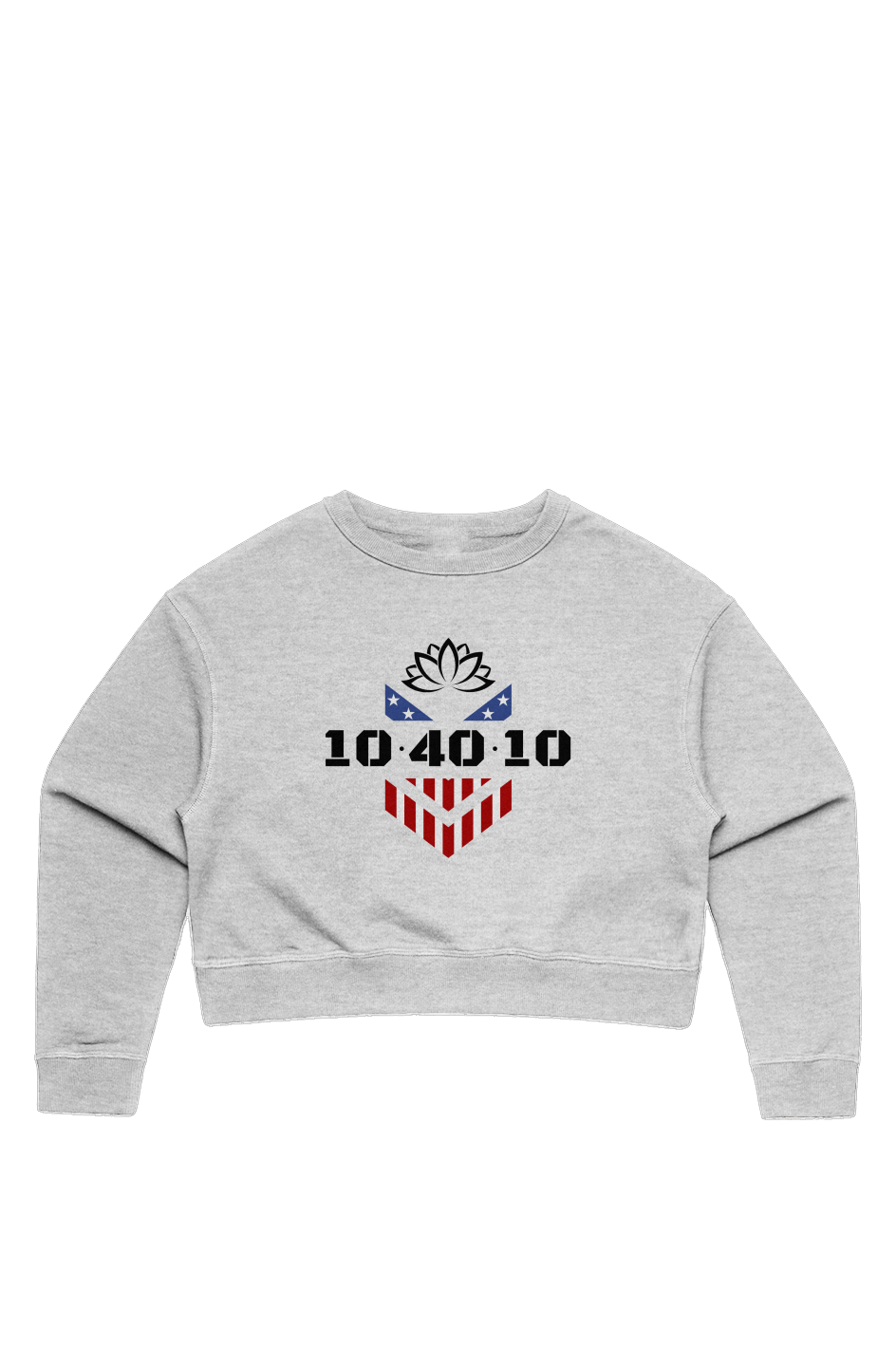 10.40.10 Yoga Women's Cropped Crewneck Sweatshirt