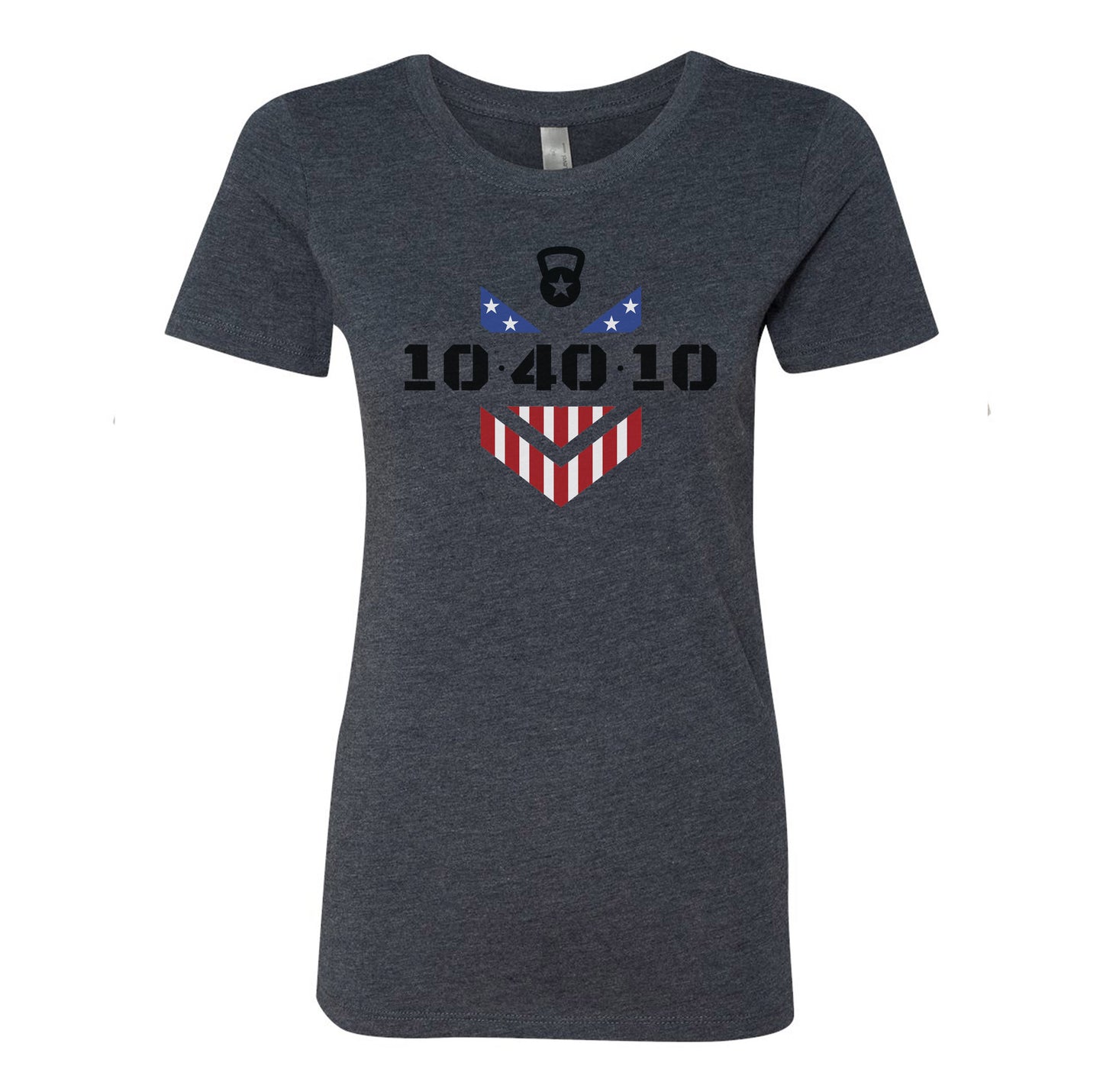 104010 Logo Ladies Triblend Tee