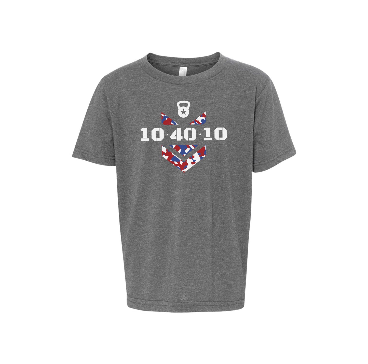 104010 Camo Logo Youth Tee