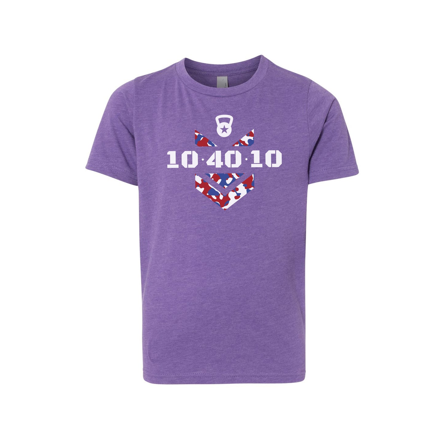 104010 Camo Logo Youth Tee