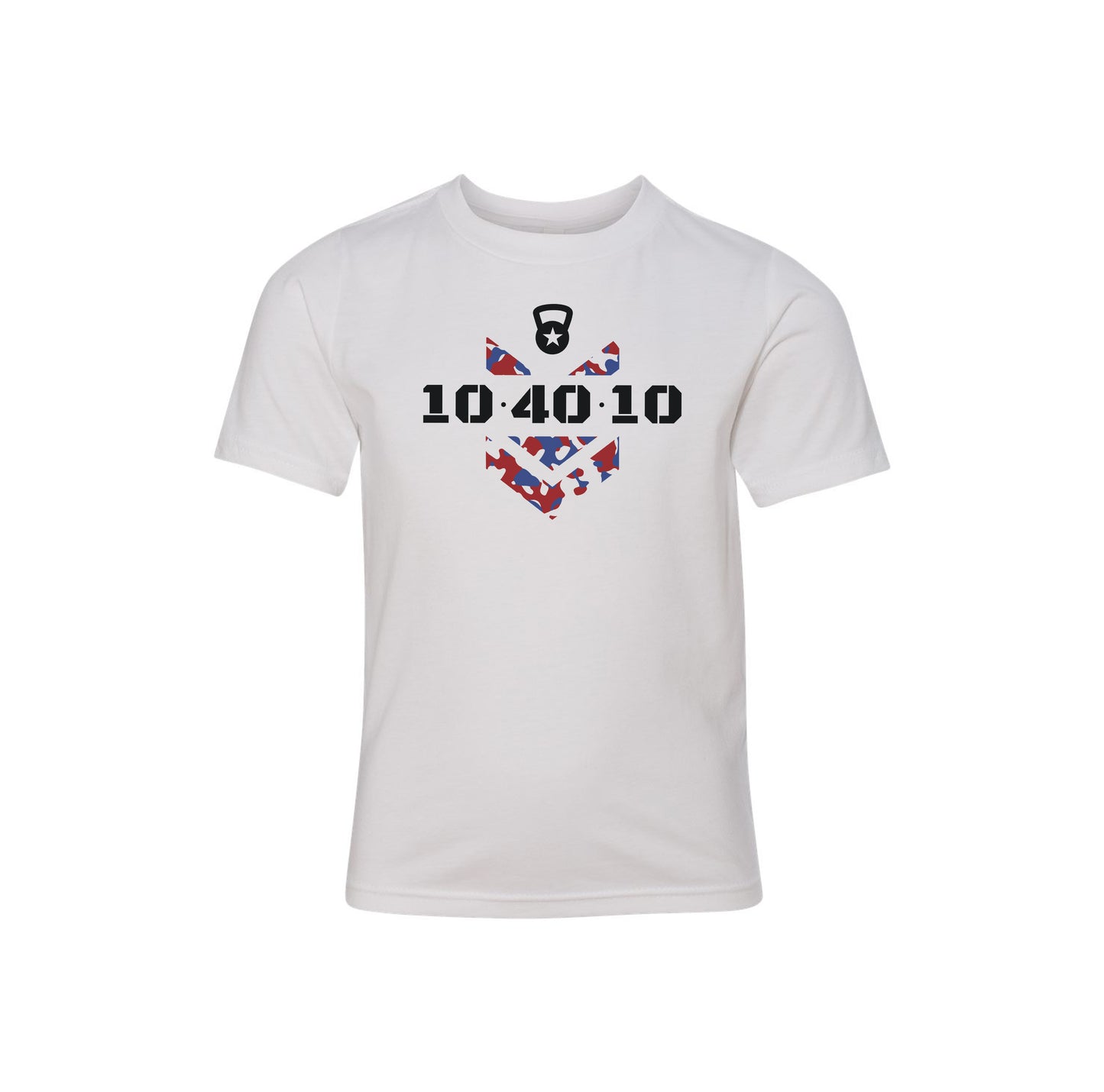 104010 Camo Logo Youth Tee