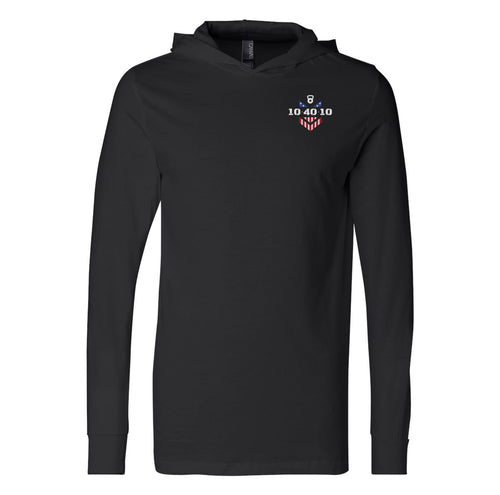 104010 Logo Long Sleeve Pullover Tee