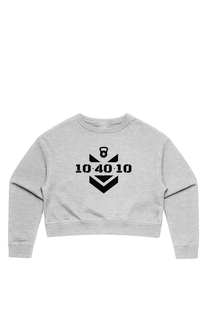 10.40.10 Fit Women's Cropped Crewneck Sweatshirt