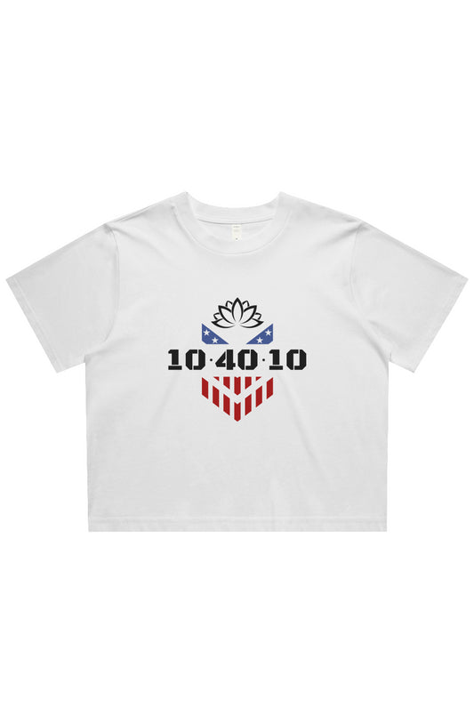 10.40.10 Yoga Women's Cropped Tee