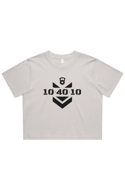 10.40.10 Fit Women's Classic Crop Tee