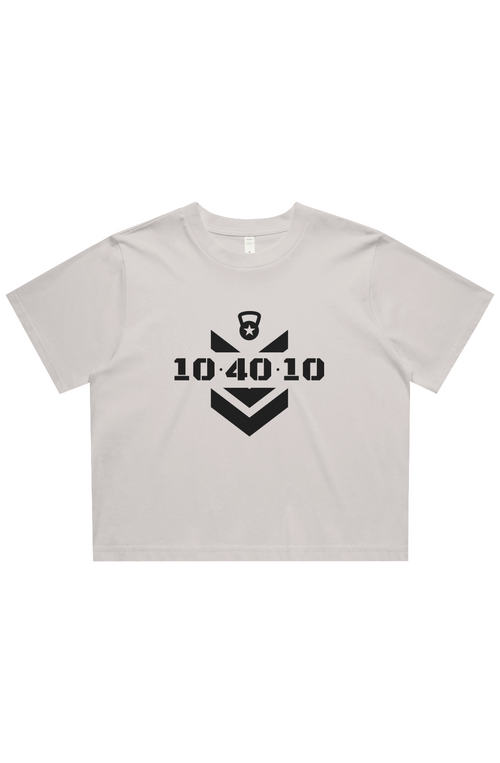 10.40.10 Fit Women's Classic Crop Tee