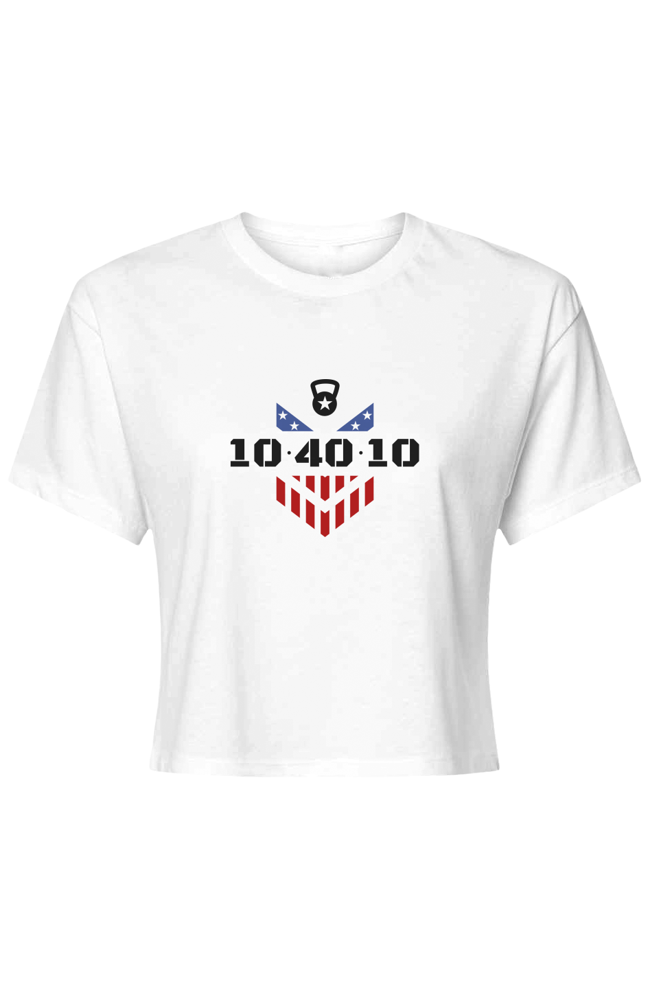 10 40 10 Women s Classic Logo Crop Top