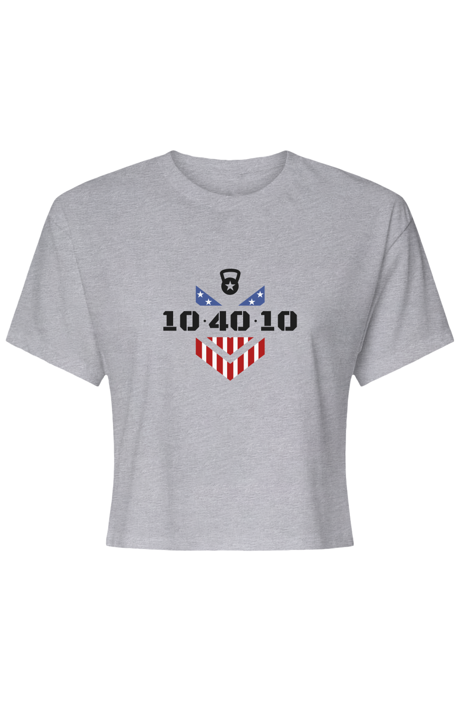 10 40 10 Women s Classic Logo Crop Top