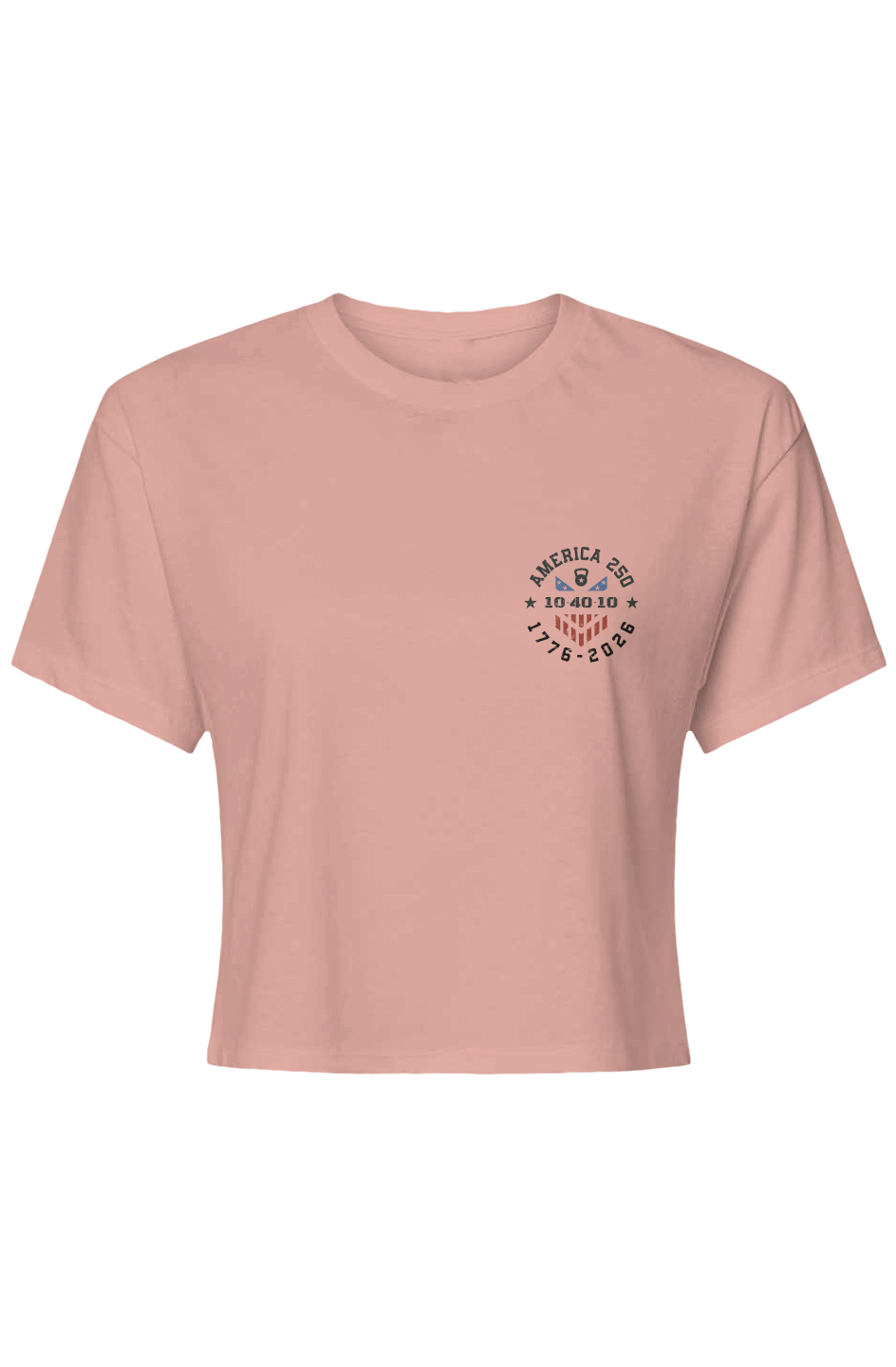 10 40 10 Women s Train American Crop Top America 250