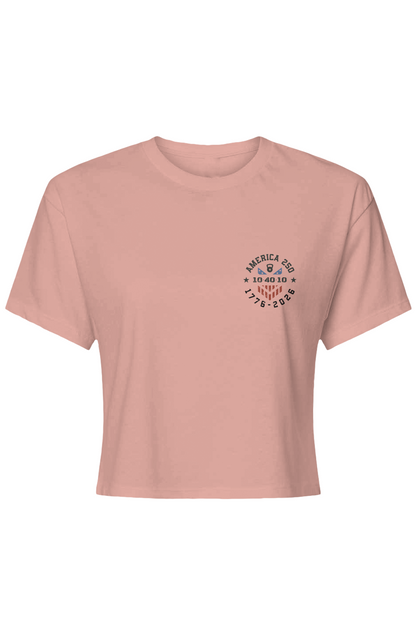 10 40 10 Women s Train American Crop Top America 250