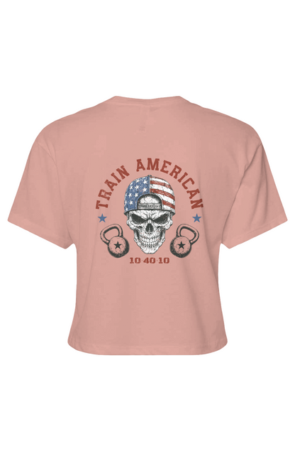 10 40 10 Women s Train American Crop Top America 250