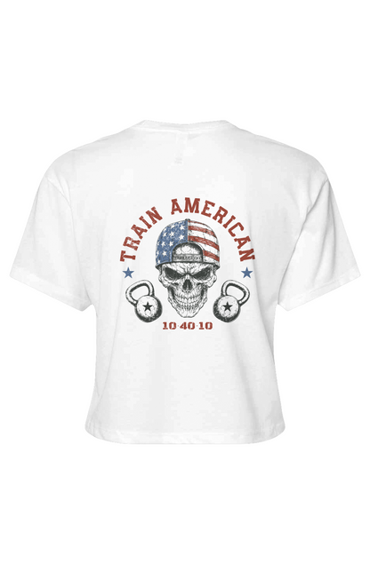 10 40 10 Women s Train American Crop Top America 250