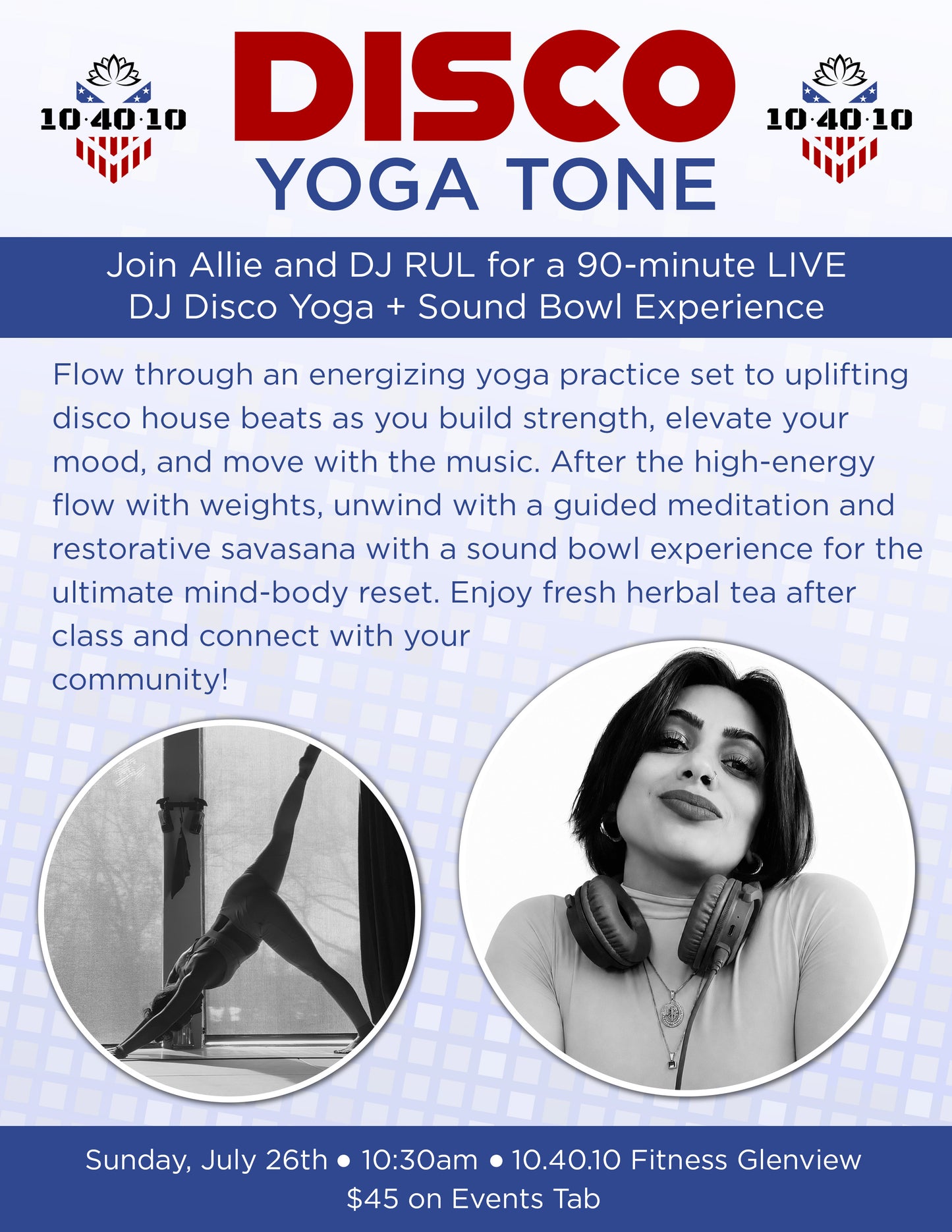 Disco Yoga Tone: 90 Minutes