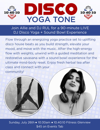 Disco Yoga Tone: 90 Minutes