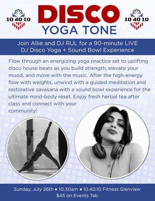 Disco Yoga Tone: 90 Minutes