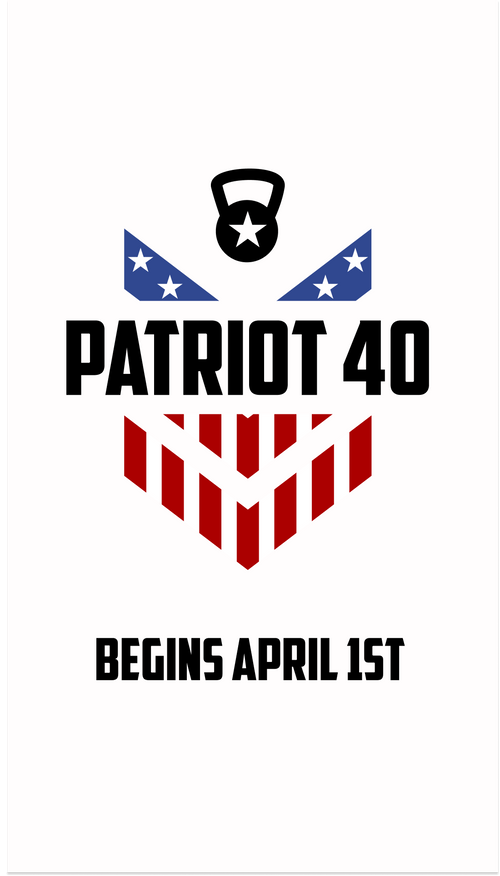Patriot30  - Next challenge starts 1/5.