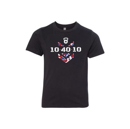 104010 Camo Logo Youth Tee
