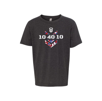 104010 Camo Logo Youth Tee