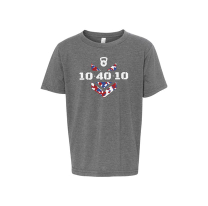 104010 Camo Logo Youth Tee