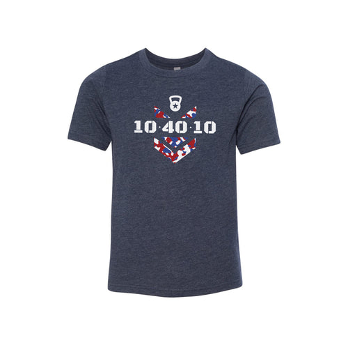104010 Camo Logo Youth Tee