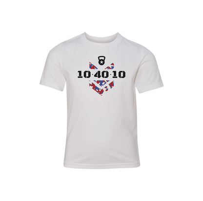 104010 Camo Logo Youth Tee